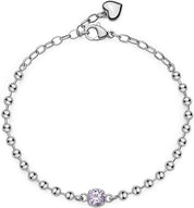 Brosway Bracciale Donna Acciaio Desideri con simbolo cuore ARGENTO - Bei083
