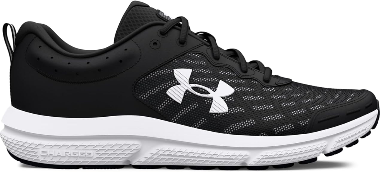 Under Armour scarpe sneakers corsa allenamento UA CHARGED ASSERT 10 77-3026175 nero bianco