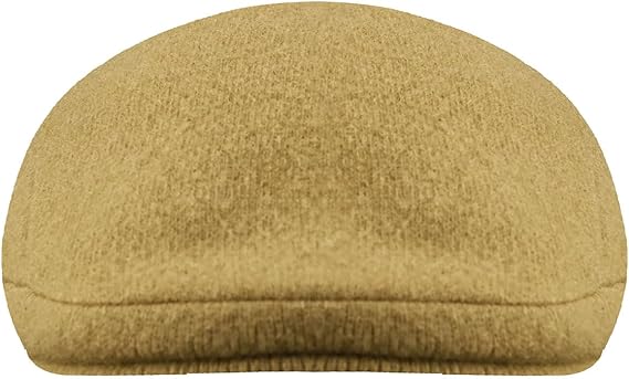 Kangol Cappello Coppola 507 Iconico in Misto Lana Marrone Cammello Unisex
