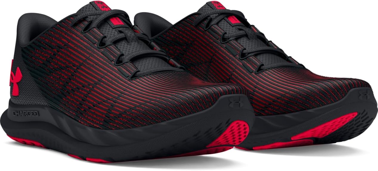 Under Armour scarpe sneakers corsa allenamento UA Charged Speed Swift nero rosso