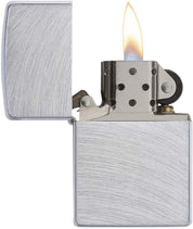 Zippo accendino ricaricabile antivento Made in USA Cromo Arc - 24647