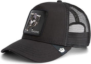Goorin Bros. Cappello Trucker The Farm Classic Toro 'The Rager' Nero Unisex