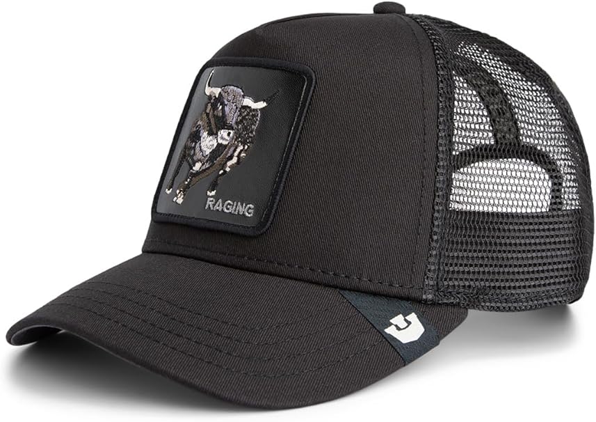Goorin Bros. Cappello Trucker The Farm Classic Toro 'The Rager' Nero Unisex