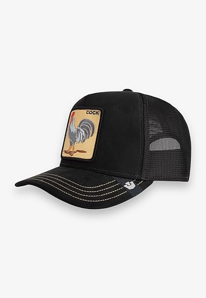 Goorin Bros. Cappello Trucker Edizione Golden Cock Misto Poliestere Nero Unisex