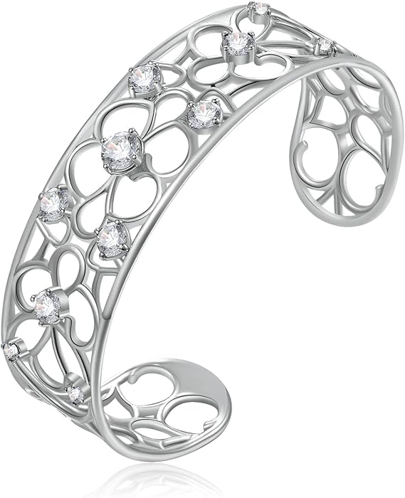 Brosway Bracciale Donna Rigido in Ottone e Cubic Zirconia Collezione Corinto - BOI11