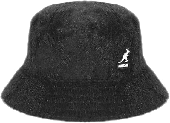 Kangol Cappello Pescatore Furgora Bucket Misto Angora Acrilico Nero Unisex