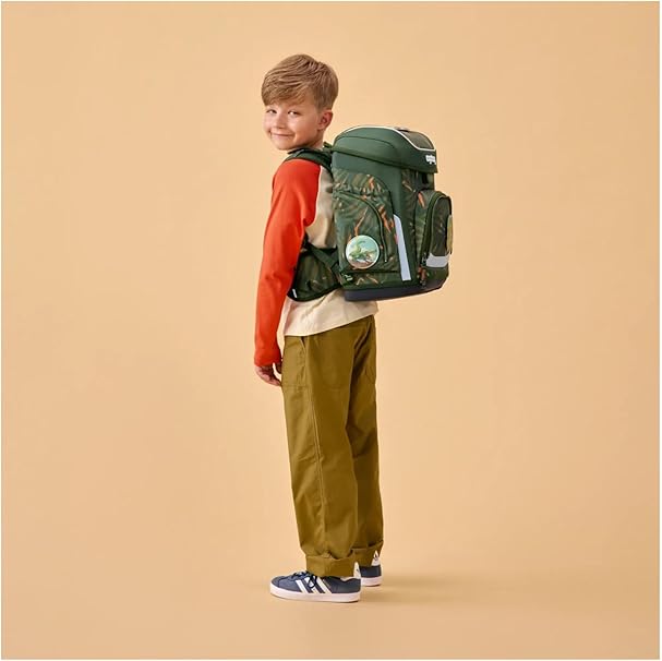 Ergobag CUBO SET zaino sacca portapenne Ergonomico Eco Resistente Exbear