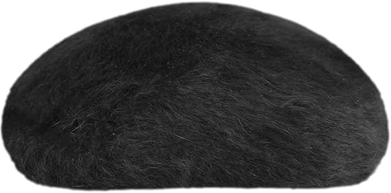 Kangol Cappello Furgora 504 Iconico in Misto Angora e Acrilico Nero Unisex