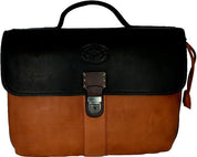 La Martina Borsa 24ore Messanger business Lavoro Roble Marrone Unisex