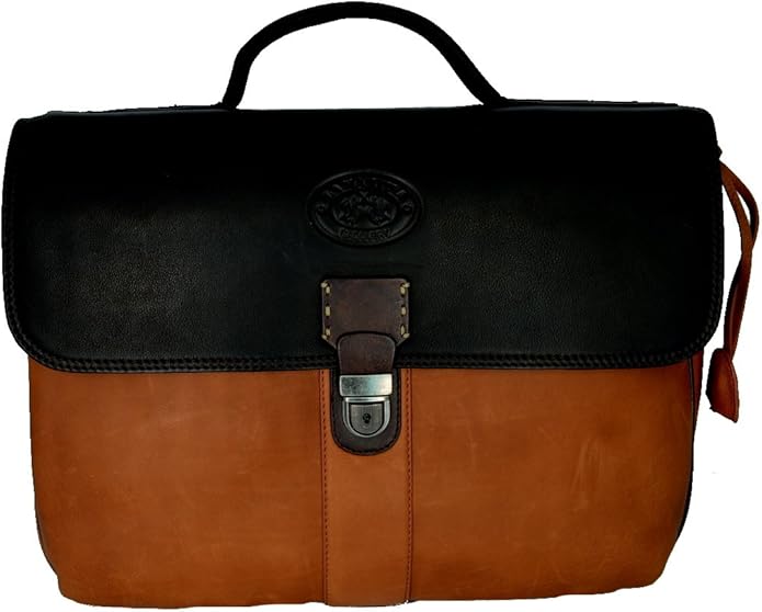 La Martina Borsa 24ore Messanger business Lavoro Roble Marrone Unisex