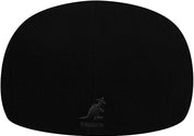 Kangol Cappello Coppola 507 Iconico in Misto Lana Nero Unisex