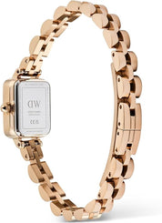 Daniel Wellington orologio donna Rose gold e bianco ARCH 3 LINK 15x18