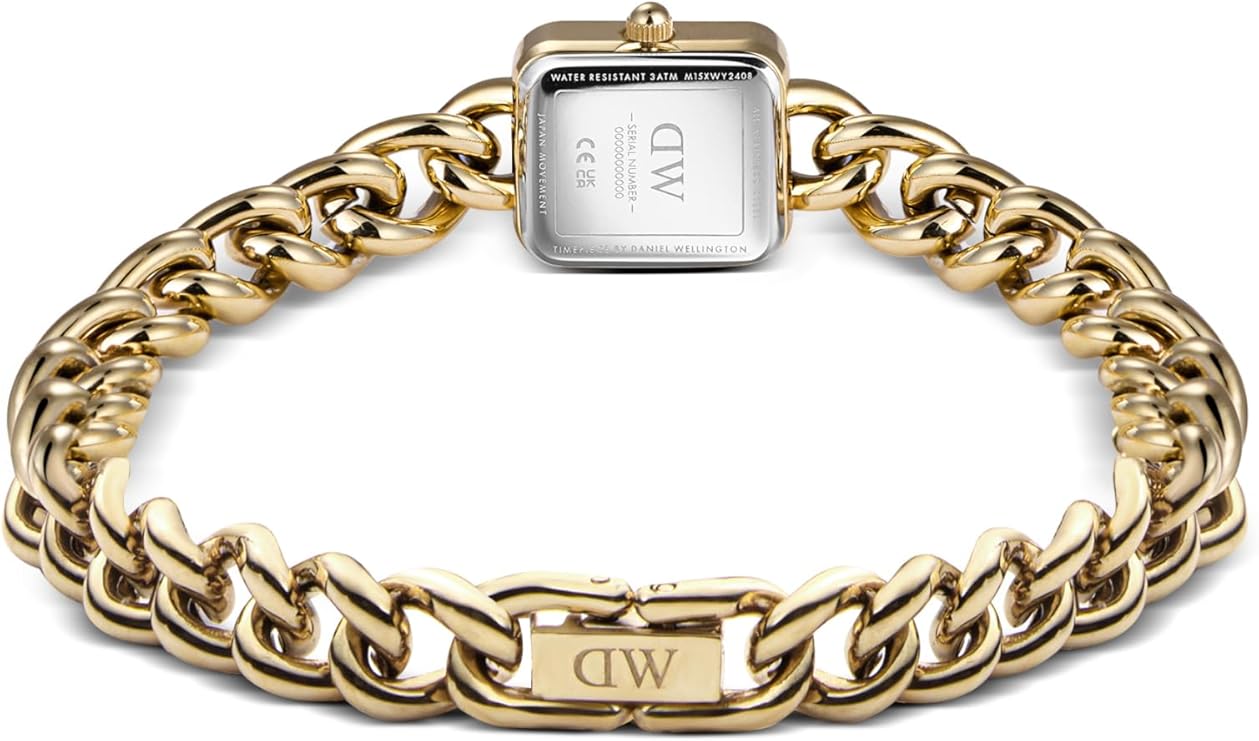 Daniel Wellington orologio donna JOLIE CHAIN 15X18 GOLD oro