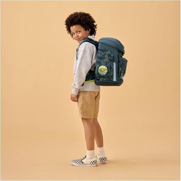 Ergobag CUBO SET zaino sacca portapenne Ergonomico Eco Resistente HARVEST