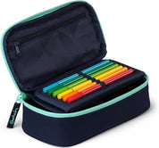 Satch Portapenne Astuccio Scolastico 22x6x11 Cm pensilcase Street ocean mint