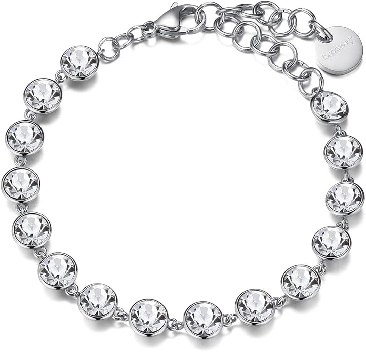 Brosway Bracciale Donna in Acciaio e Cristalli | Collezione Symphonia - BYM75