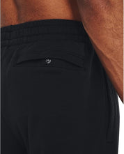 Under Armour RIVAL fleece pantaloni allenamento corsa uomo men pile nero