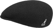 Kangol Cappello Coppola 504 Iconico in Lana Nero Unisex