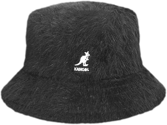 Kangol Cappello Pescatore Furgora Bucket Misto Angora Acrilico Nero Unisex