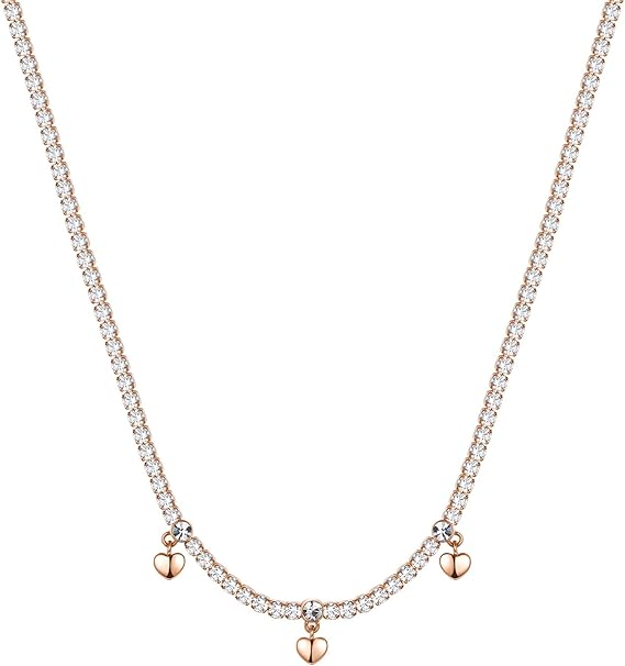 Brosway Collana Donna Acciaio Cristalli Simbolo Cuore | Desideri - BEIN003