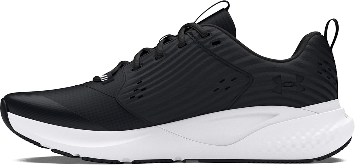 Under Armour scarpe sneakers corsa allenamento UA CHARGED COMMIT TR 4 nero bianco