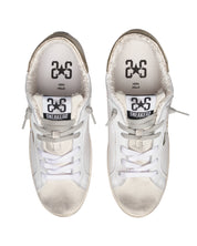 2Star Sneakers One Star White Leather Gold Glitter Details