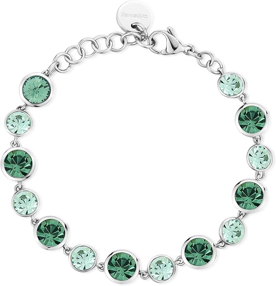 Brosway Bracciale Donna in Acciaio e Cristalli - Collezione Symphonia - BYM167