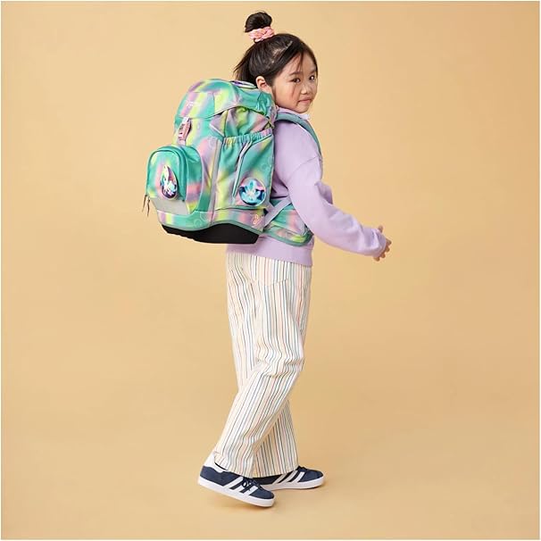 Ergobag PACK SET zaino portapenne Ergonomico Eco Resistente Acqua Sporco Magic