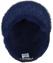 Kangol Cappello Furgora 504 Iconico in Misto Angora e Acrilico Blu Navy Unisex