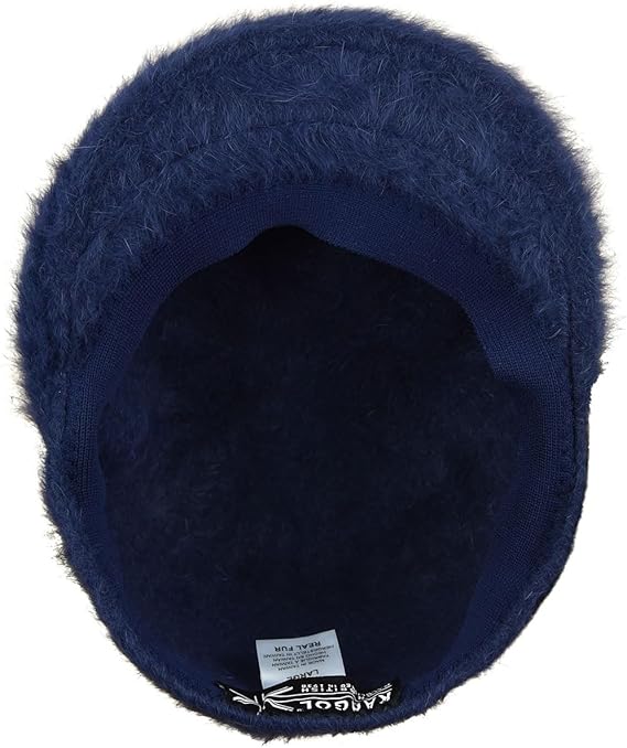 Kangol Cappello Furgora 504 Iconico in Misto Angora e Acrilico Blu Navy Unisex