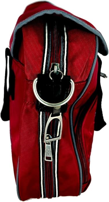 La Martina Borsa Cartella Con Tracolla Porta Pc bordeaux uomo donna