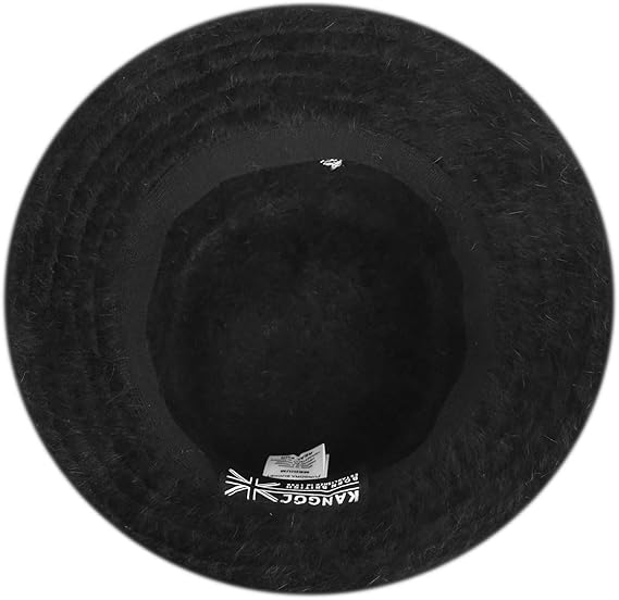 Kangol Cappello Pescatore Furgora Bucket Misto Angora Acrilico Nero Unisex