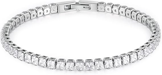 Brosway Bracciale Uomo Tennis in Acciaio e Cubic Zirconia Collezione Avantgarde - BVD20