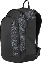 Satch Zaino scuola AIR Ergonomico Ecologico 26 Litri STREET INK nero black