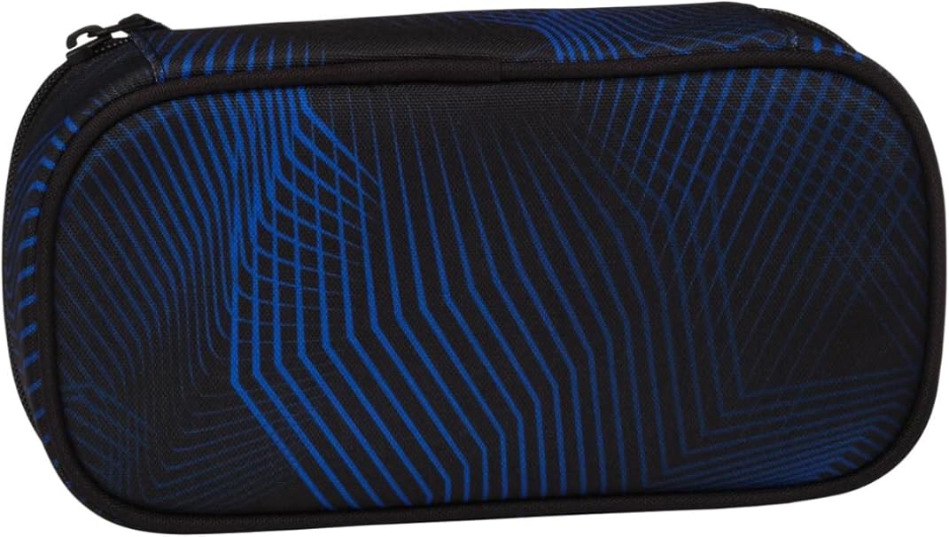 Satch Astuccio Scolastico Seismic Blue 22x6x11 Cm pensilcase