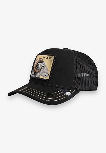 Goorin Bros. Cappello Trucker Edizione Golden Legend Misto Poliestere Nero Unisex