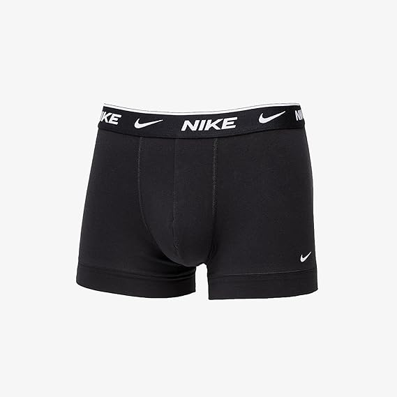 Nike 3 pack trunk boxer cotone elastico con logo 0000KE1008 tripack nero nero