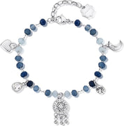 Brosway Bracciale Donna Acciaio Cristalli/pietre Naturali Simbolo Acchiappasogni | Collezione Chakra - BHKB129