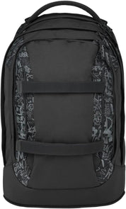 Satch Zaino scuola PACK Ergonomico Ecologico 30 Litri STREET INK nero black