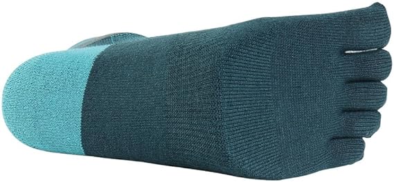 Injinji calze 5 dita da corsa rail Midweight Mini-Crew CoolMax EcoMade 213130 midnight blu