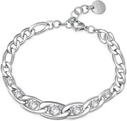 Brosway Bracciale Donna in Acciaio e Cristalli | Collezione Symphonia - BYM103
