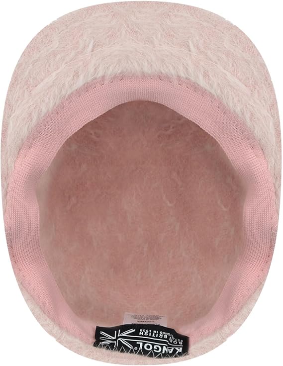 Kangol Cappello Furgora 504 Iconico in Misto Angora e Acrilico Rosa Antico Unisex