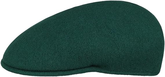 Kangol Cappello Coppola 504 Iconico in Lana Verde Smeraldo Unisex