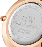 Daniel Wellington orologio petite 28mm 316L cinturino dover bianco