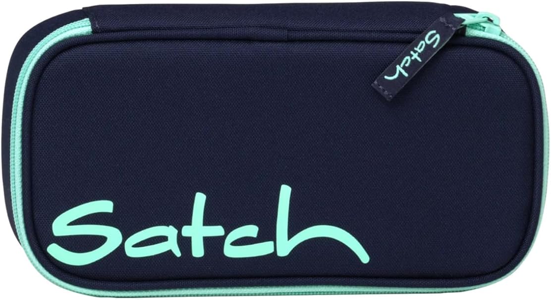 Satch Portapenne Astuccio Scolastico 22x6x11 Cm pensilcase Street ocean mint