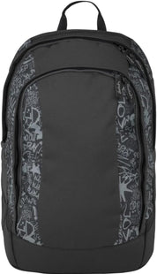 Satch Zaino scuola AIR Ergonomico Ecologico 26 Litri STREET INK nero black