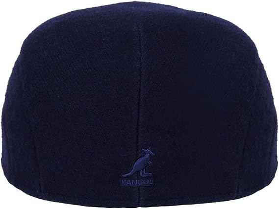 Kangol Cappello Coppola 507 Iconico in Misto Lana Blu Navy Unisex