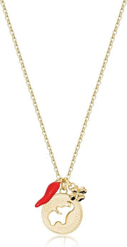 Brosway collana girocollo acciaio inox chakra elefante buona fortuna cristalli 44 cm BHKL08