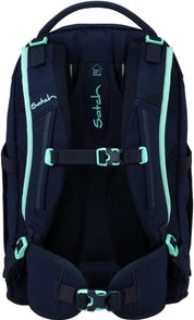 Satch Zaino scuola PACK Ergonomico Ecologico 30 Litri OCEAN MINT