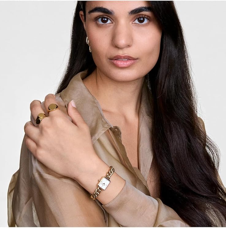 Daniel Wellington orologio donna JOLIE CHAIN 15X18 GOLD oro